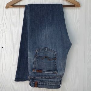 7 For all Mankind Jeans faded Bootcut Size 30